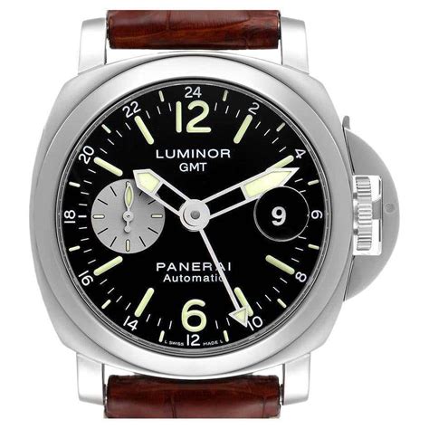 Panerai Stainless Steel PAM 122 Luminor Chrono Automatic